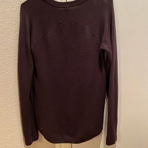 Dark purple lululemon sweater size 10